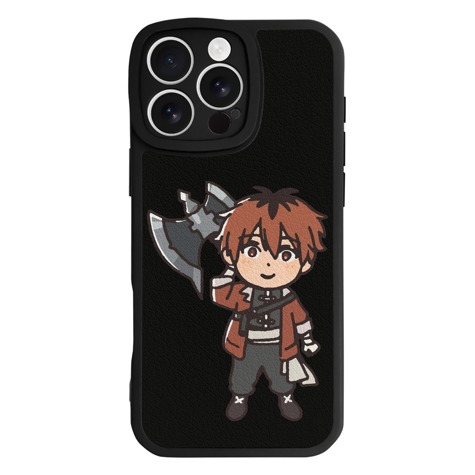 （画像用） 葬送のフリーレン Frieren 【iPhone 16シリーズ対応】シリコンスマホケース（レザー調） 材質：シリコン